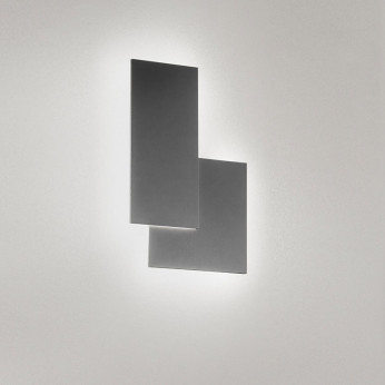 Perenz Applique a led con struttura e diffusori sovraposti in metallo Quantic