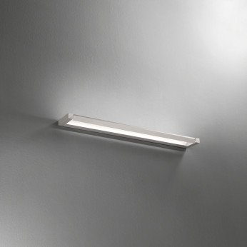Perenz Applique a LED da parete lineare grande in metallo e diffusore in acrilico Slim