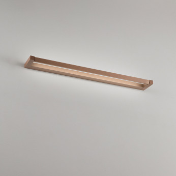 Perenz Applique a LED da parete lineare grande in metallo e diffusore in acrilico Slim
