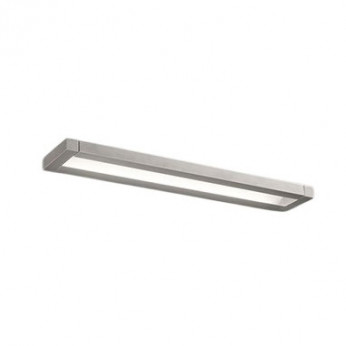 Perenz Applique a LED da parete lineare media in metallo e diffusore in acrilico Slim