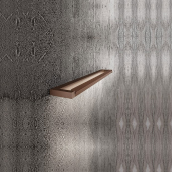 Perenz Applique a LED da parete lineare piccola in metallo e diffusore in acrilico Slim