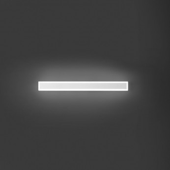 Perenz Applique a led media lineare con struttura in metallo e diffusore in acrilico Wally