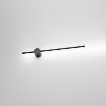 Perenz Applique a led piccola lineare con struttura in metallo e diffusore in acrilico Clock