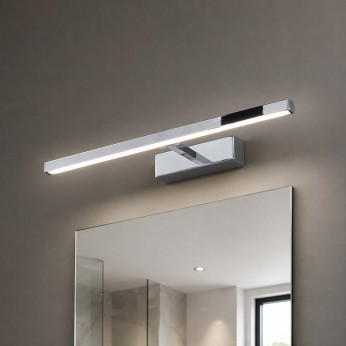 Perenz Applique a led piccola struttura in metallo e diffusore in acrilico orientabile Riga