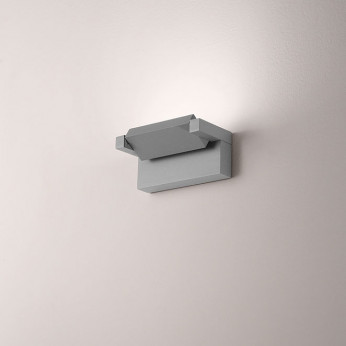 Perenz Applique da esterno a led piccola con struttura in metallo e diffusore in vetro Display