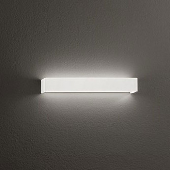 Perenz Applique da parete a LED piccola in metallo e diffusore lineare Rummo