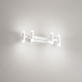 Perenz Applique da parete grande a led struttura in metallo e diffusori in acrilico Candles