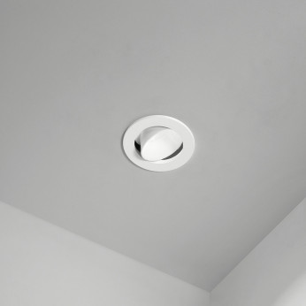 Perenz Faretto da incasso con struttura in metallo rotonda diffusore orientabile Oasis