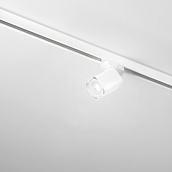 Perenz Faretto per sistema binario con struttura in metallo e diffusore orientabile Binario