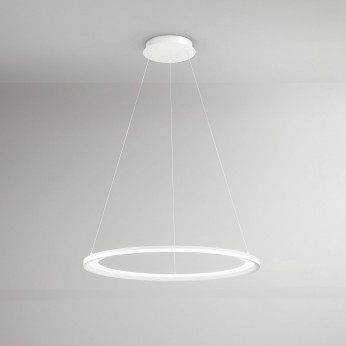 Perenz Lampada a sospensione media a led con struttura in metallo rotonda Edge