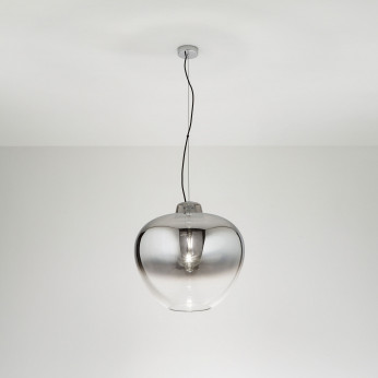 Perenz Lampada a sospensione moderna singola struttura in metallo diffusore in vetro Bowl
