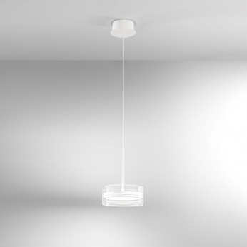 Perenz Lampada a sospensione singola a led struttura in metallo diffusore in vetro Aere
