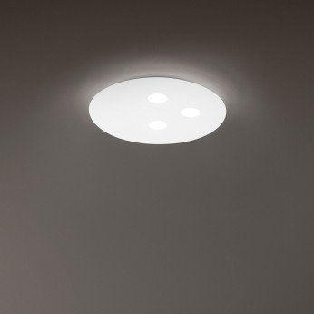 Perenz Plafoniera a led con struttura in alluminio rotonda dal design moderno Random