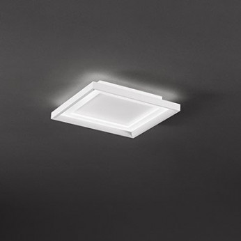 Perenz Plafoniera a led piccola con struttura in metallo quadrata dal design moderno Panel