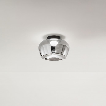 Perenz Plafoniera led con struttura in metallo e diffusore in vetro Kave