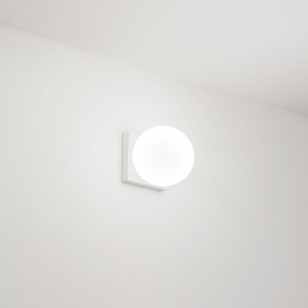 Perenz Plafoniera da soffitto moderna in metallo e diffusore a boccia in vetro Dot
