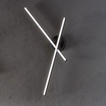Perenz Plafoniera led piccola in metallo e diffusore in acrilico dal design moderno Syncro