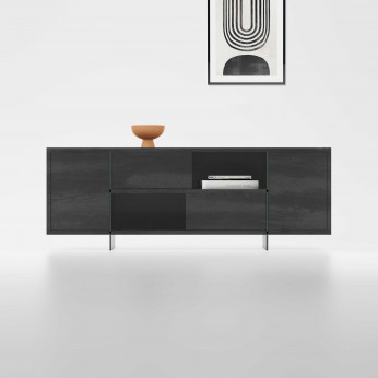 Pezzani Madia con struttura realizzata in laminato Ecologico dal design moderno Madison