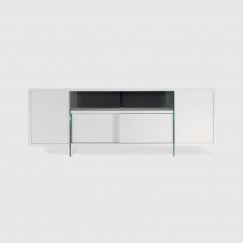 Pezzani Mobile porta TV struttura realizzata in laminato Ecologico dal design moderno Movie