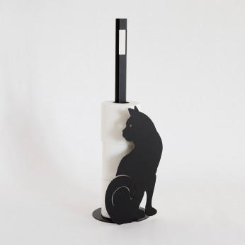 Arti e Mestieri Porta Cartaigienica Gatto