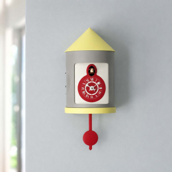 Progetti Orologio da parete a cucù con pendolo "Silos"