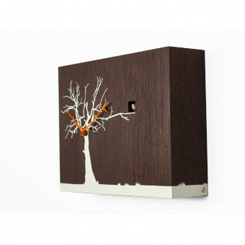 Progetti Orologio da parete a cucù in legno dal design moderno ed elegante CùCùRùKù