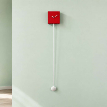 Progetti Orologio da parete a pendolo di design "Long_time" 