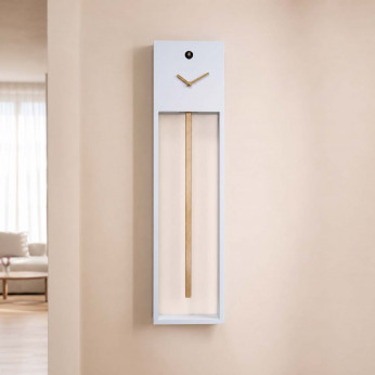 Progetti Orologio da parete a pendolo e cucù con struttura moderna ed elegante Uaigong