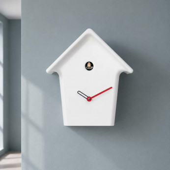 Progetti Orologio da parete con meccanismo a cucù dal design moderno ed elegante MochiMochi