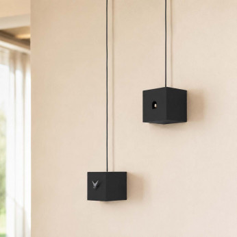 Progetti Orologio da parete di design a pendolo con cucù "Tutu"