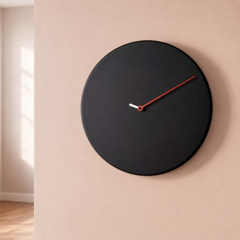 Progetti Orologio da parete in legno di design moderno "Less"