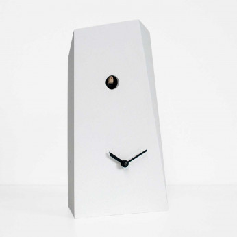 Progetti Orologio da tavolo con meccanismo a cucù dal design moderno ed elegante Monolith
