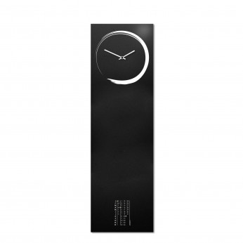 Design Object Orologio da parete verticale con calendario e lavagna magnetica "S-ENSO"