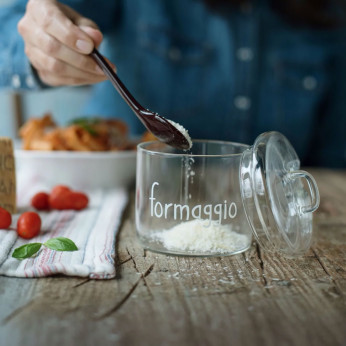 Simple Day Barattolo per alimenti in vetro con coperchio