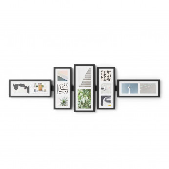 Umbra Portafoto da parete con cornice in legno dal design moderno