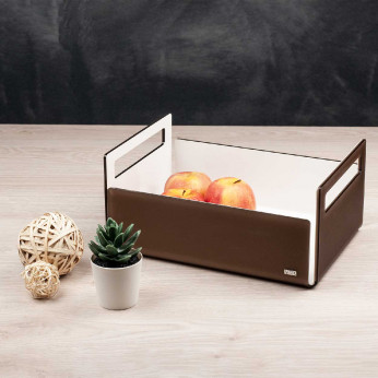 Vesta Cassetta frutta con struttura in plexiglass dalle linee moderne ed eleganti Like Water