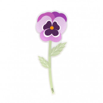 Vesta Fiore di pansè in plexiglass per vaso Special Moments