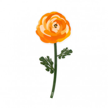 Vesta Fiore di ranuncolo in plexiglass per vaso Special Moments