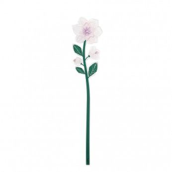 Vesta Fiore in plexiglass rosa selvatica grande Funny flowers
