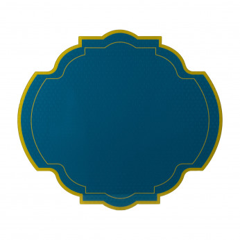 Vesta Set 2 pezzi Sottopiatti in PMMA dal design moderno in stile barocco Decor