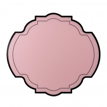 Vesta Set 2 pezzi Sottopiatti in PMMA dal design moderno in stile barocco Decor