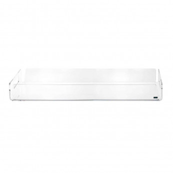 Vesta Vassoio maxi in plexiglass delle linee moderne Like Water