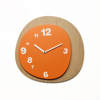 Progetti Orologio da parete moderno in legno "Woodie" 