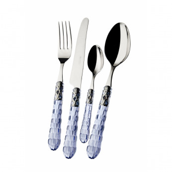 Bugatti Set di posate 24pz con ghiera cromata collezione "Bohemia"