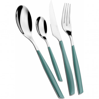 Bugatti Posate da tavola in acciaio set 24pz linea "Glamour"