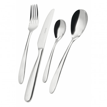 Bugatti Set di posate in acciaio inox 24px collezione "Capriccio" 