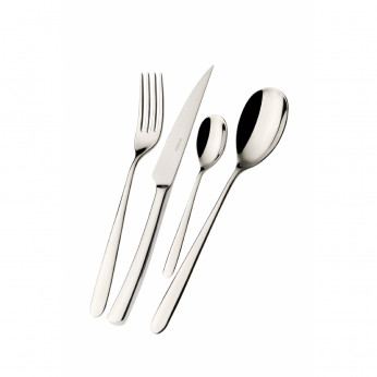 Bugatti Posate in acciaio inox set da 24pz collezione "Preludio" 