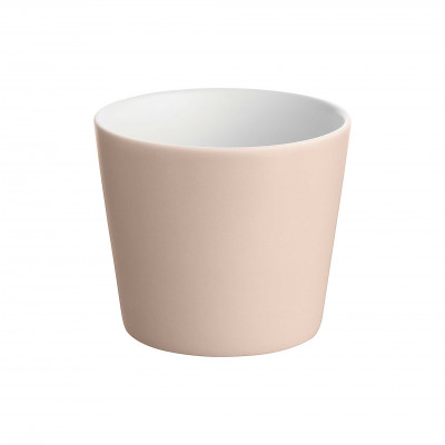  Alessi - Tonale - Set 4 pezzi bicchieri in ceramica stoneware - Colore: Bianco/Rosa - SKU: DC03/41LE 