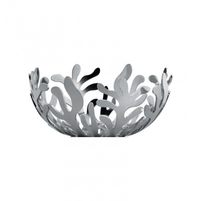 Alessi - Mediterraneo - Portalume in acciaio lucido inossidabile dalle linee moderne - Colore: Acciaio - SKU: ESI21