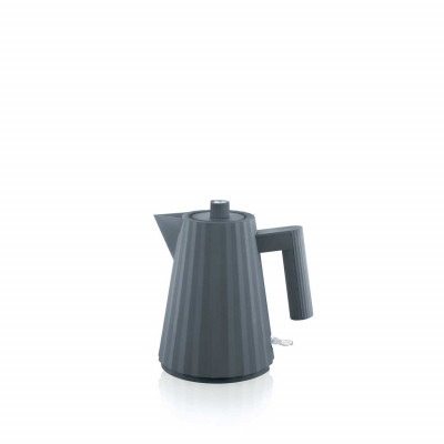 Alessi Plissè Bollitore elettrico piccolo in resina termoplastica Spina europea 2400W Colore: Grigio